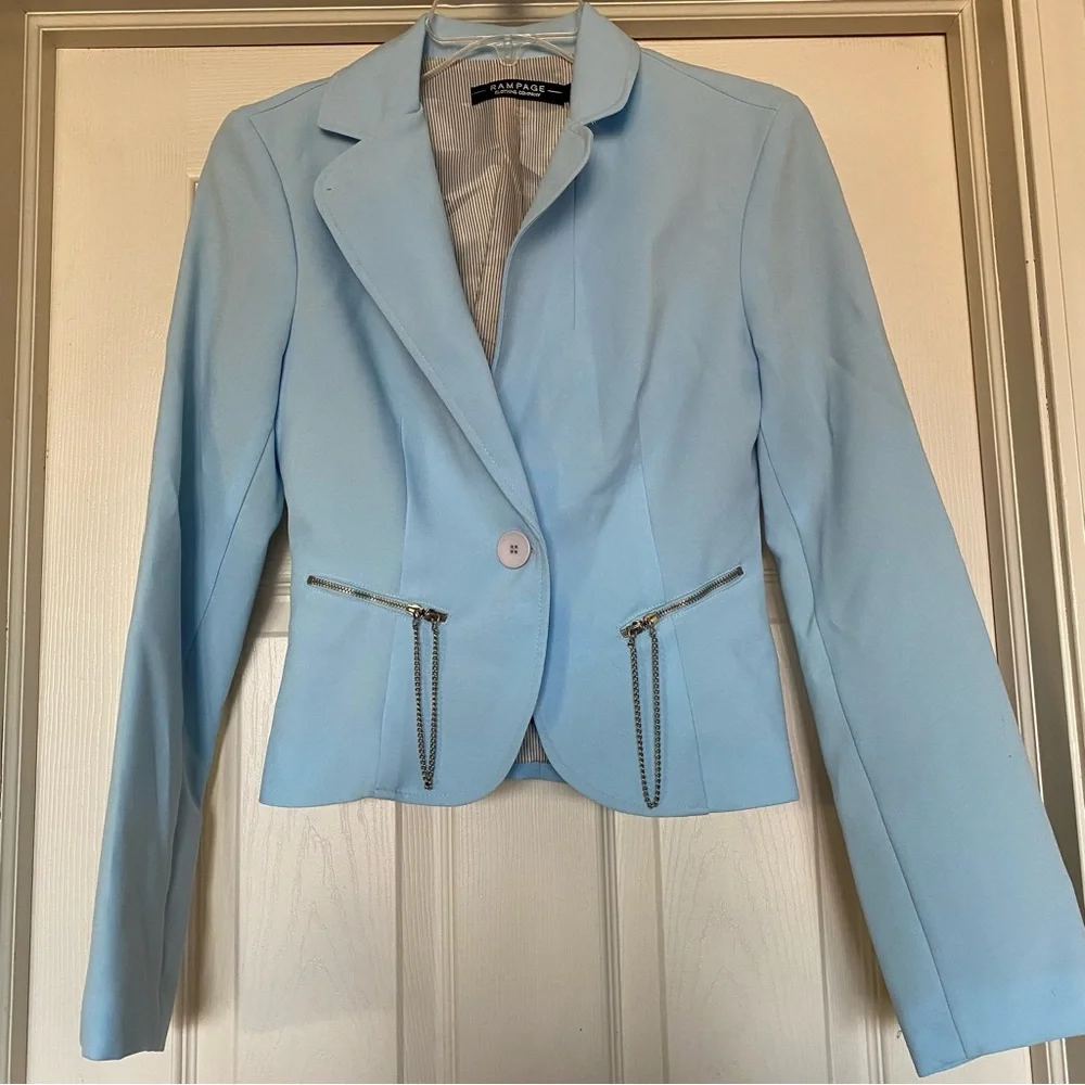Rampage size s light blue blazer - Picture 9 of 9
